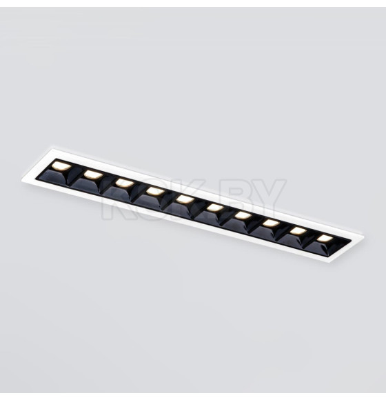 Светильник встраиваемый 9922 LED 20W 4200K белый/черный 9922 LED (a052481) 