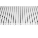 Поликарбонат сотовый  4мм "Парничок" Прозрачный 2,1х6м пл. 0,46 кг/м.кв