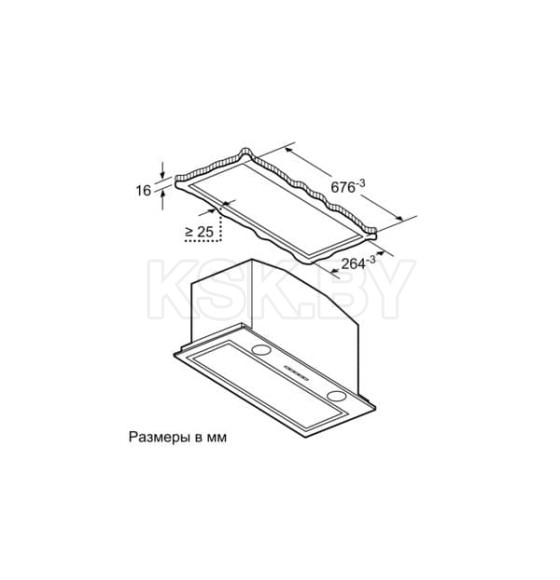 Вытяжка кухонная NEFF D57ML66N1 (D57ML66N1) 