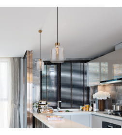 Светильник подвесной/ латунь 50119/1