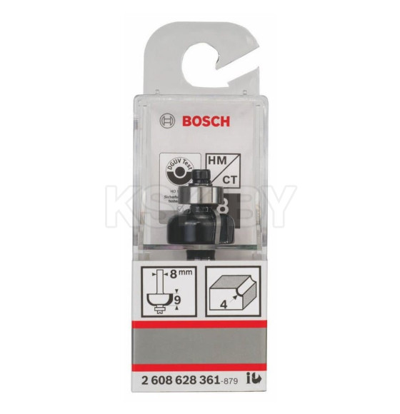 Фреза Галтельная BOSCH 4/9/8 мм (2608628361) 