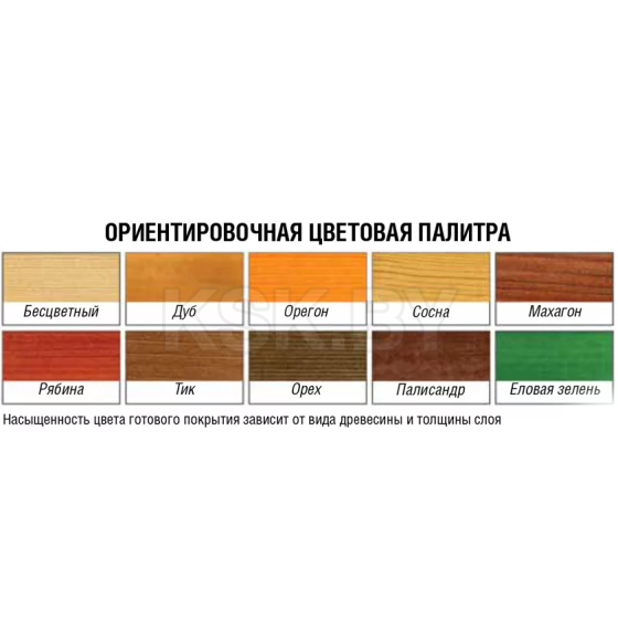 Состав защитный для древесины ЗДОРОВЫЙ ДОМ Тик,  3 л