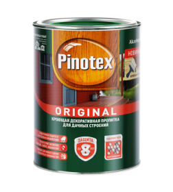 Защита для древесины Pinotex Original бесцветный, база под колеровку,  8,4 л CLR