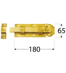 Задвижка  180x65 мм