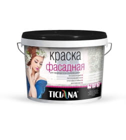 Краска водно-дисперсионная фасадная база "А" (2.5 л) TICIANA