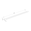 Светильник стационарный светодиодный с выключателем Led Stick 3W 4000K LTB74 (a053402) 