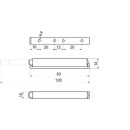 Механизм push to open с магнитным наконечником Тип B,серый (70787) 