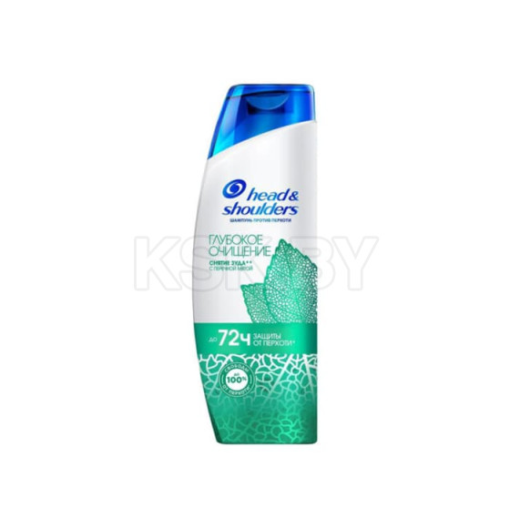 Шампунь Head & Shoulders Detox Глубокое очищение снятие зуда  300мл (7124) 