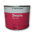 Эмаль алкидная ПФ-115  Цветогамма белая,  1,8 кг