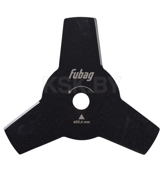 Нож для триммера 3-зубый FUBAG D 255х1,6х25,4 мм (38739) 