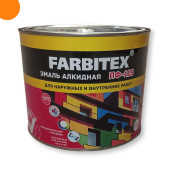 Эмаль алкидная ПФ-115 FARBITEX персиковая,  1,8 кг