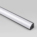 Угловой алюминиевый профиль черный/белый  для LED ленты (под ленту до 10mm) LL-2-ALP008 (a053627) 