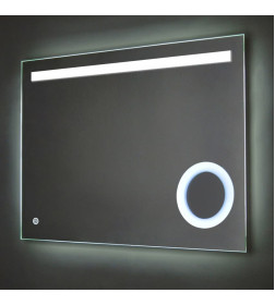 Зеркало с подсветкой Silver Mirrors.Лайт Led 800х600х30мм (сенсорный выключатель)