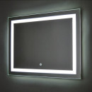 Зеркало с подсветкой Silver Mirrors.Ливия Led 800х600х30мм  (сенсорный выключатель) (ФР -0000942) 