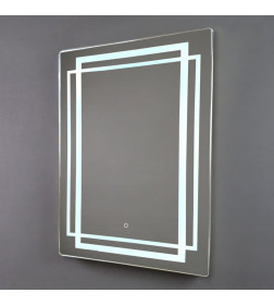 Зеркало с подсветкой Silver Mirrors.Мадрид Led 600х800х30мм  (сенсорный выключатель)