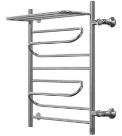 Полотенцесушитель Granula Браво 50х60 с полкой боковое подключение справа (50)