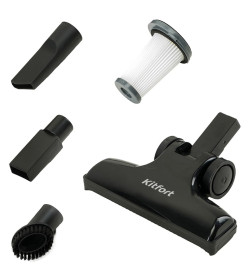 Вертикальный портативный пылесос Kitfort KT-525-2 серый