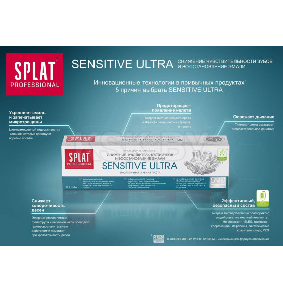 Зубная паста SPLAT Professional  
