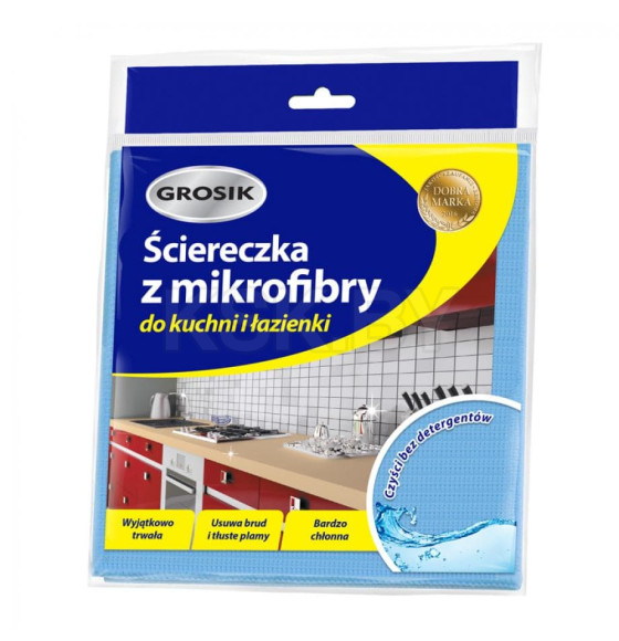 Салфетка из микрофибры для кухни Grosik 30х30см   (7923) 