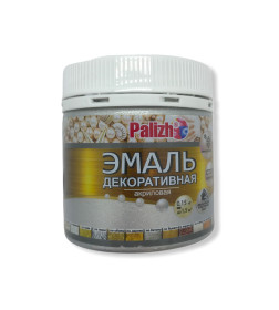 Эмаль декоративная акриловая "Palizh" № 91, серебро, (0,15кг)