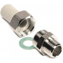 Муфта комбинированная ПП с разборным соед. с наруж. резьбой 32х1" Wavin (SSE03232XX) 