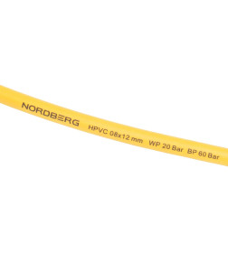 Шланг воздушный на катушке NORDBERG HR0815HPVC гибридный PVC 8х12 мм, 15+1 м