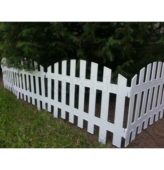 Забор декоративный №2 "Renessans" 3,10м 7 шт. белый (50011) 
