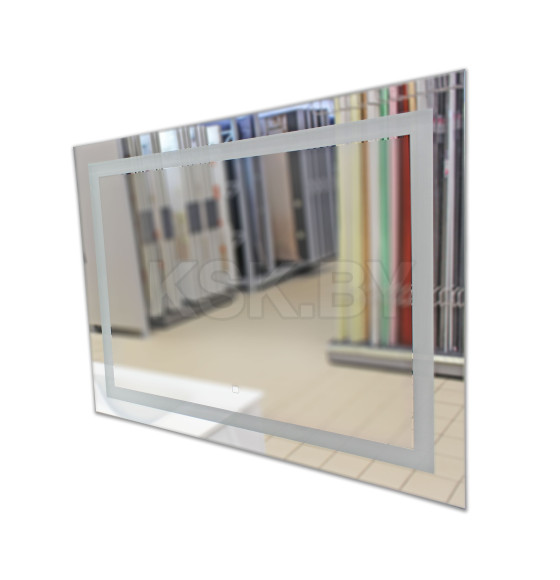 Зеркало с подсветкой Silver Mirrors.Ливия Led 800х600х30мм  (сенсорный выключатель) (ФР -0000942) 