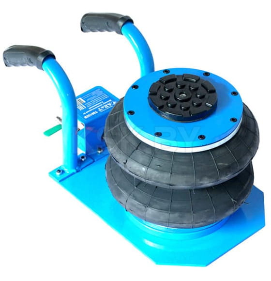 Пневматический домкрат 2-секционный AE&T T08102B 2т (T08102B) 