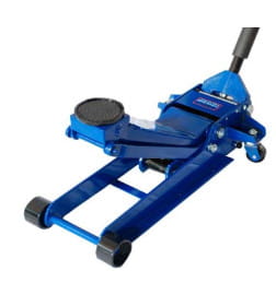 Домкрат подкатной профессиональный низкий двухнасосный AE&T T31533