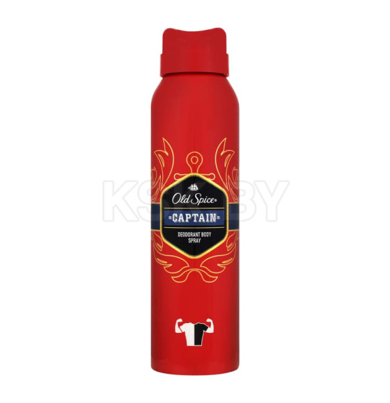 Дезодорант-антиперспирант спрей  Old Spice 150мл  Captain (2836) 