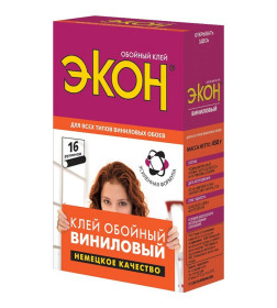 Клей обойный виниловый "ЭКОН" 450г. 