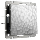 Выключатель 1-кл. серебряный Hammer Werkel (W1210006) 