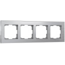 Рамка на 4 поста алюминий Aluminium Werkel (W0041706) 