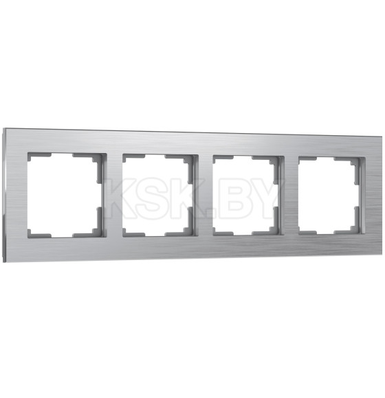 Рамка на 4 поста алюминий Aluminium Werkel (W0041706) 