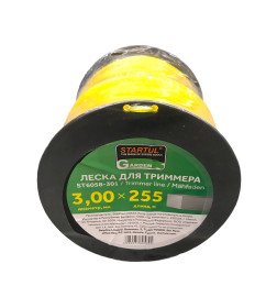 Леска для триммера 3.0 мм х 255 м сечение квадрат STARTUL GARDEN ST6058-301