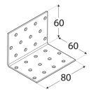 Уголок монтажный  5 60x60x80 мм (410508) 