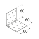 Уголок монтажный 60х60х60х1,5 mm RKMР5 (413507) 