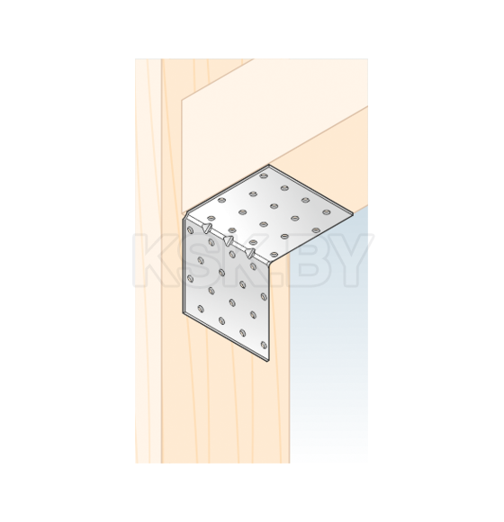 Уголок монтажный 80х80х80х1,5 mm RKMР9 (413907) 