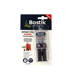 Клей для быстрого отверждения BOSTIK Epoxy Fix Rapid Transparent 2x3 мл