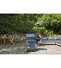 Гриль газовый Sahara X350 3 Burner BBQ, дымчатый