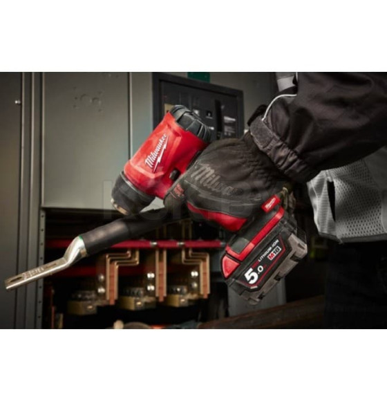 Фен технические аккумуляторный Milwaukee M18BHG-502C (4933459772) 