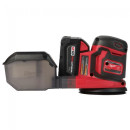 Шлифмашина эксцентриковая аккумуляторная Milwaukee M18 BOS125-502B (Li-Ion5Ач) (4933464229) 