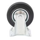 Колесо неповоротное, диаметр 200 мм, крепление  платформенное// Сибртех, 68712 (68712) 