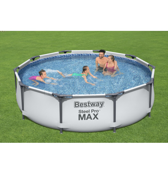 Бассейн каркасный Bestway Steel Pro MAX 305х76см (56406) 