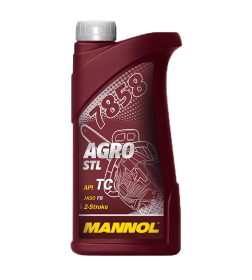 Масло мот. синт. основа  2-х тактное Mannol AGRO Formula S API TC 1L