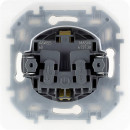 Розетка 1-я с зк. IP 44 с откидной крышкой и шторками антрацит INSPIRIA Legrand (673743) 