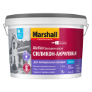 Краска водно-дисперсионная фасадная MARSHALL Akrikor фасадная силикон-акриловая BW ,  9 л (5395834) 