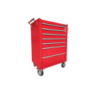 Тележка инструментальная 7-ми полочная (красная) Ombra OTT47R-R (OTT47R-R) 