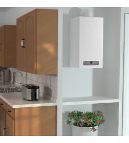 Газовый котел Ariston CARES XC 15 FF NG (в компл. с трубой)